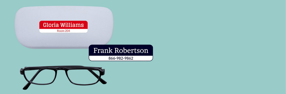Senior Care Contact Labels