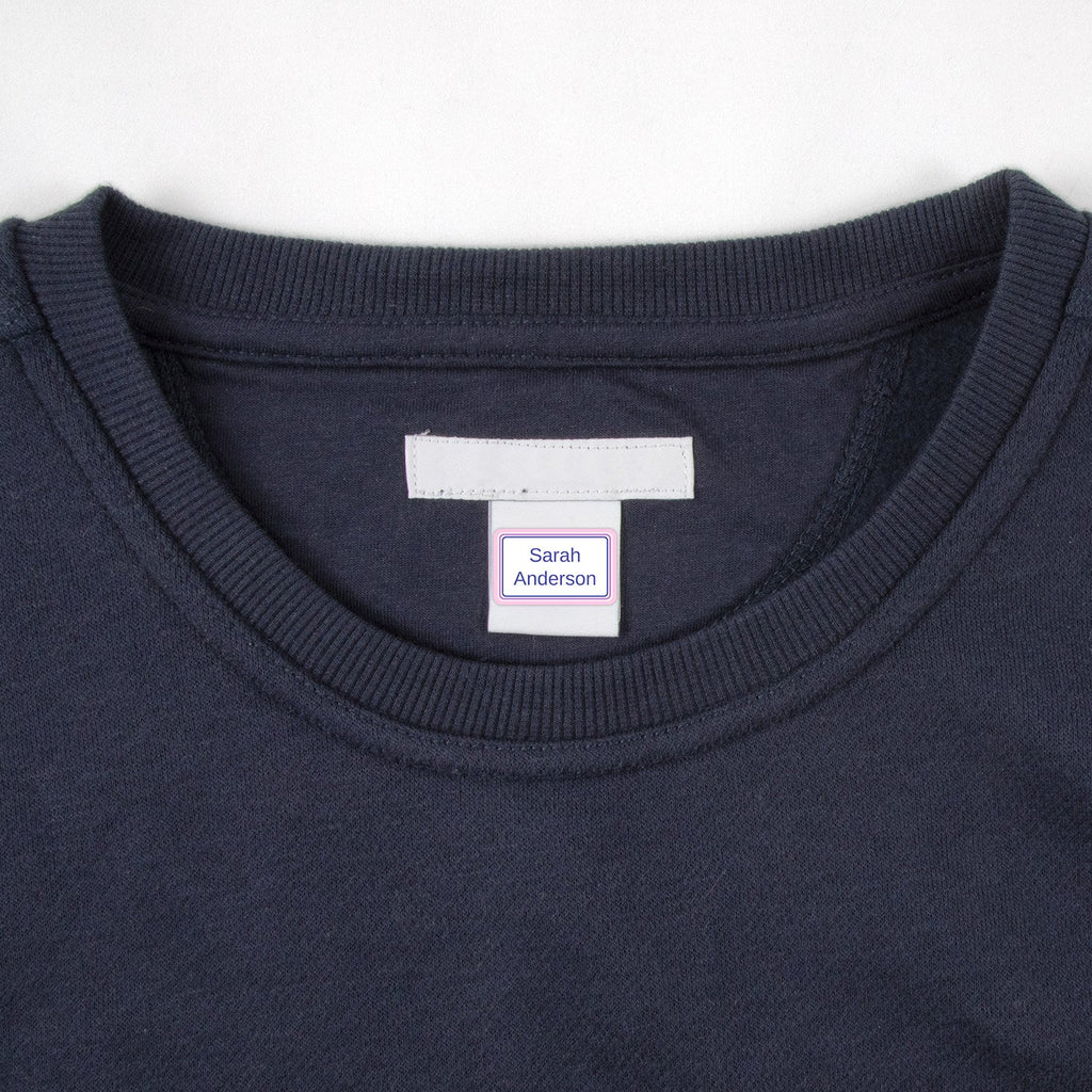 Stick-On Rectangle Senior Clothing Labels | Bands