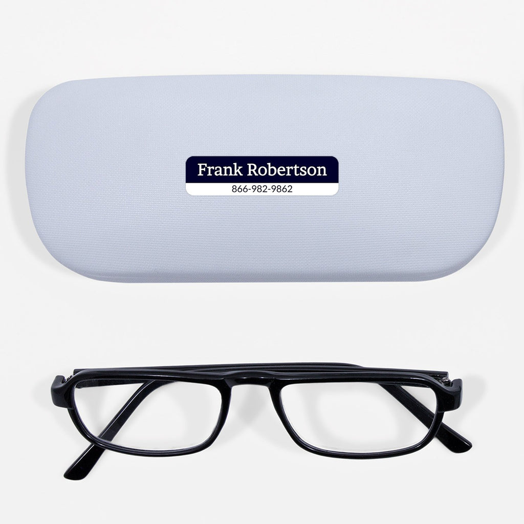 Phone Number Small Rectangle Name Labels